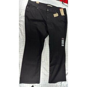 Levi’s Classic Bootcut Women's Plus Jeans – 24W Medium – Black Hypersoft